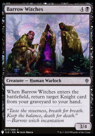 Barrow Witches [The List] | Jomio and Rueliete's Cards and Comics