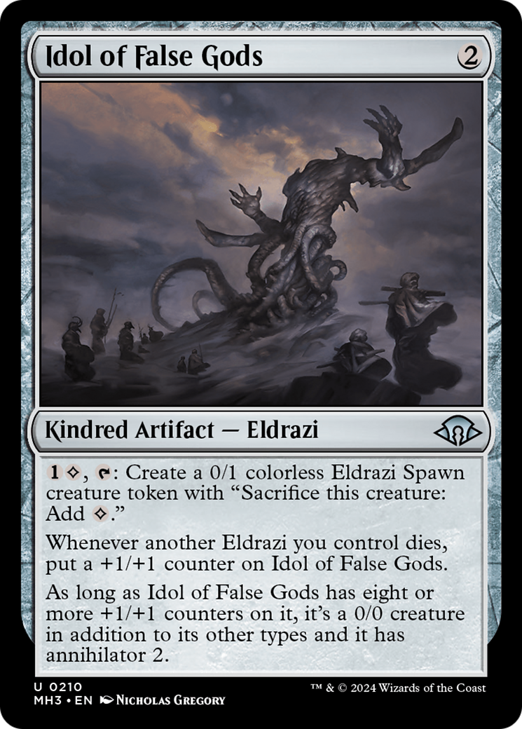 Idol of False Gods [Modern Horizons 3] | Jomio and Rueliete's Cards and Comics