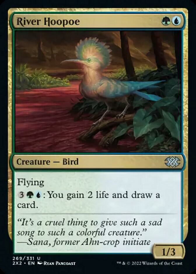 River Hoopoe [Double Masters 2022] | Jomio and Rueliete's Cards and Comics