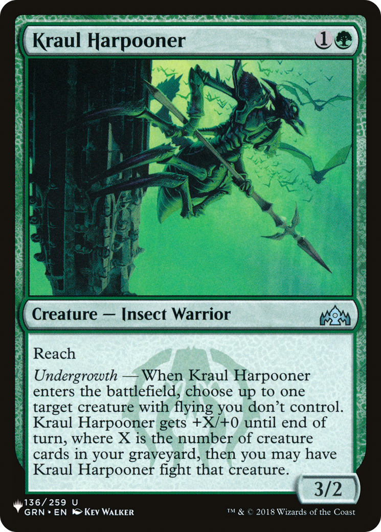 Kraul Harpooner [The List] | Jomio and Rueliete's Cards and Comics