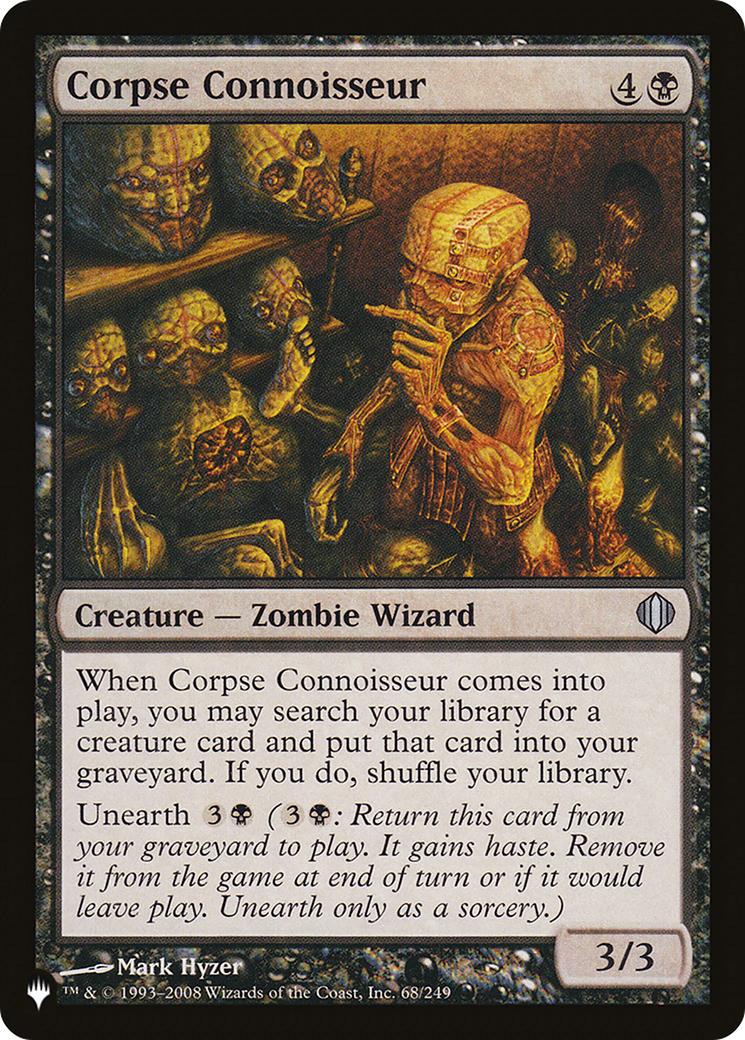 Corpse Connoisseur [The List] | Jomio and Rueliete's Cards and Comics