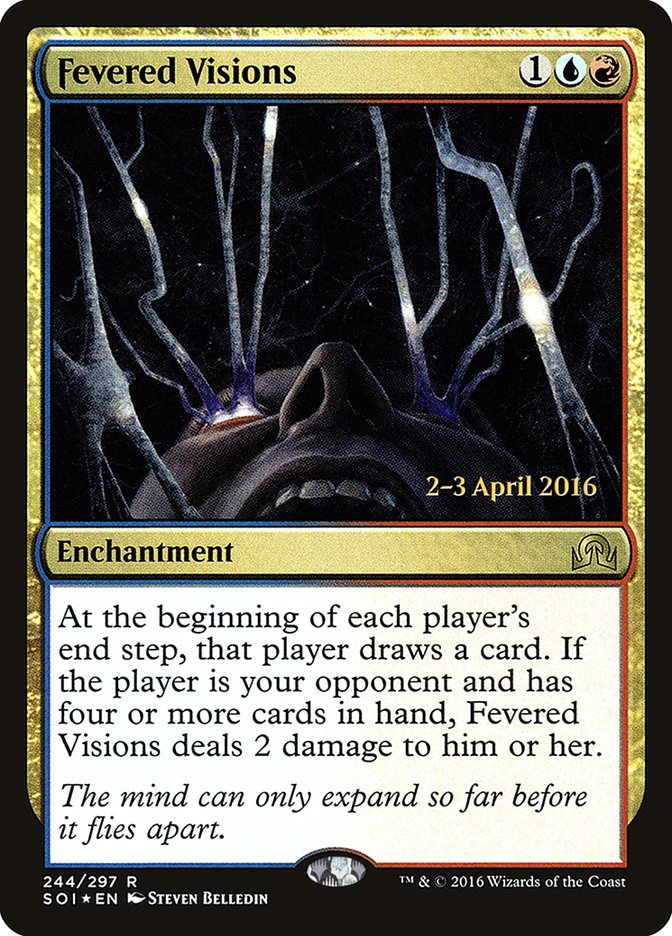 Fevered Visions [Shadows over Innistrad Prerelease Promos] | Jomio and Rueliete's Cards and Comics