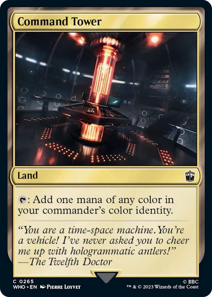 Command Tower (0265) [Doctor Who] | Jomio and Rueliete's Cards and Comics