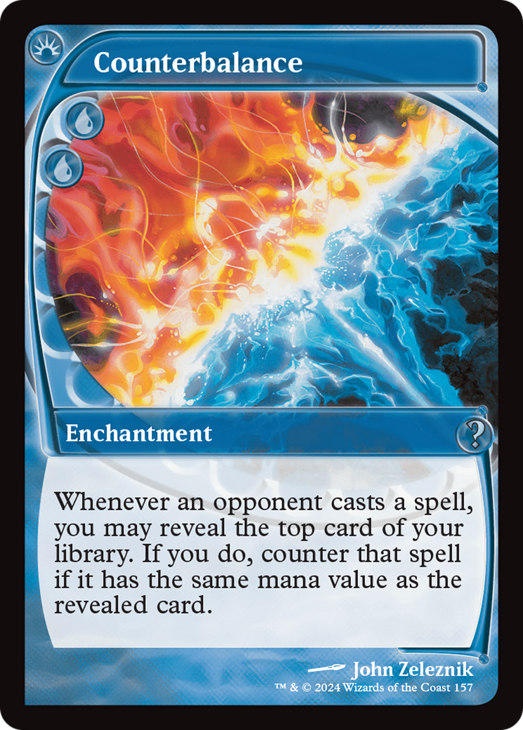 Counterbalance (Future Sight) [Mystery Booster 2] | Jomio and Rueliete's Cards and Comics