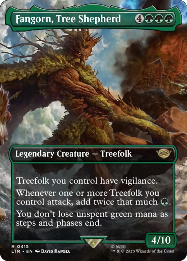 Fangorn, Tree Shepherd (Borderless Alternate Art) [The Lord of the Rings: Tales of Middle-Earth] | Jomio and Rueliete's Cards and Comics