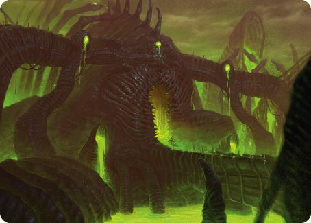 The Dross Pits Art Card [Phyrexia: All Will Be One Art Series] | Jomio and Rueliete's Cards and Comics