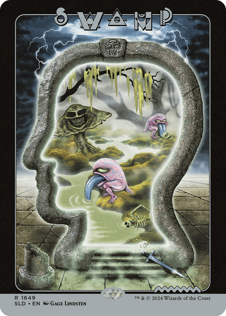Swamp (1649) [Secret Lair Drop Series] | Jomio and Rueliete's Cards and Comics