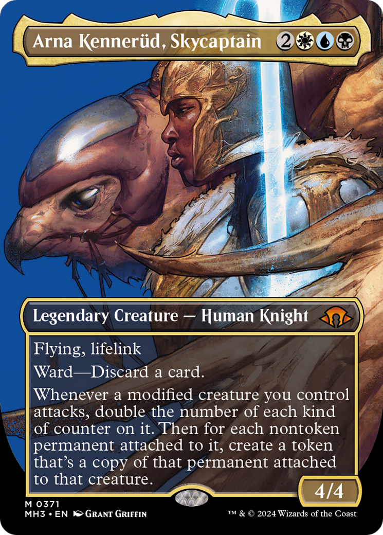 Arna Kennerud, Skycaptain (Borderless) [Modern Horizons 3] | Jomio and Rueliete's Cards and Comics