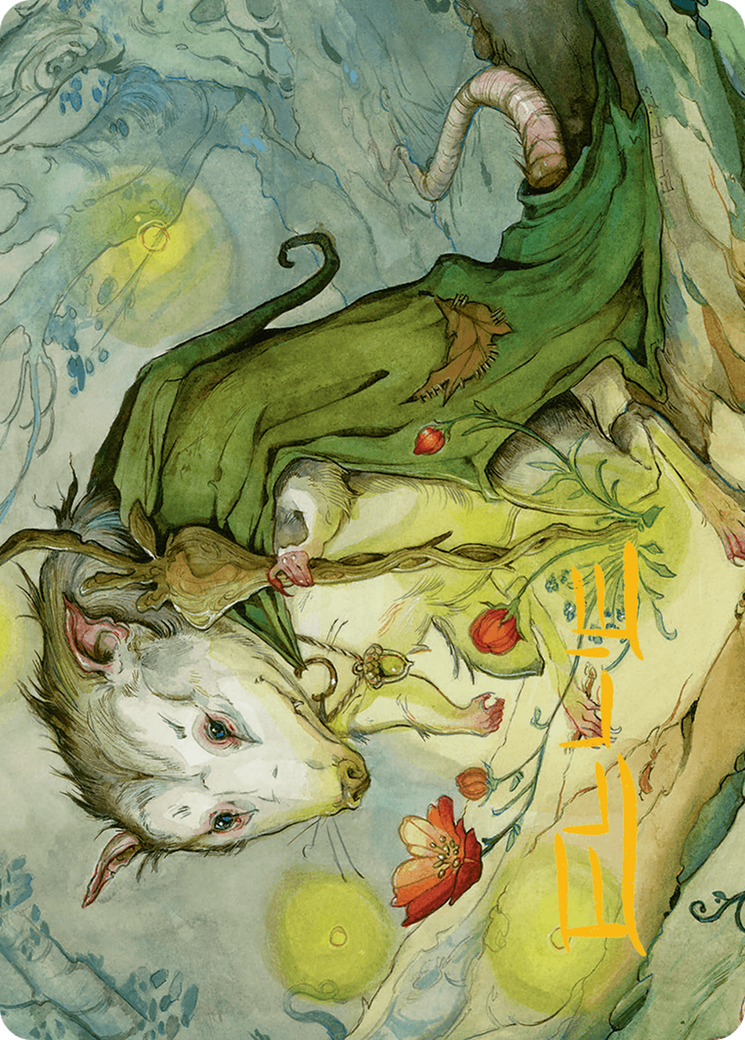 Tender Wildguide Art Card (Gold-Stamped Signature) [Bloomburrow Art Series] | Jomio and Rueliete's Cards and Comics