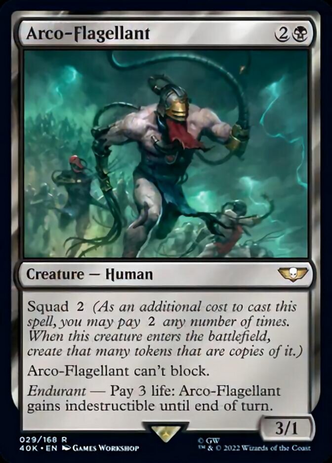 Arco-Flagellant (Surge Foil) [Warhammer 40,000] | Jomio and Rueliete's Cards and Comics