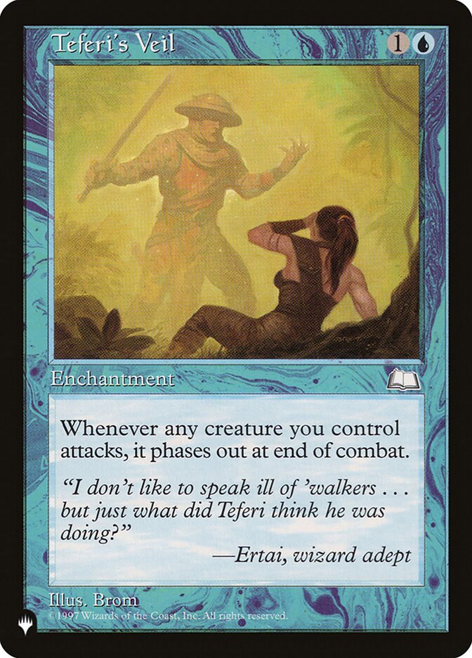 Teferi's Veil [The List] | Jomio and Rueliete's Cards and Comics
