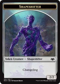 Shapeshifter (001) // Elephant (012) Double-Sided Token [Modern Horizons Tokens] | Jomio and Rueliete's Cards and Comics