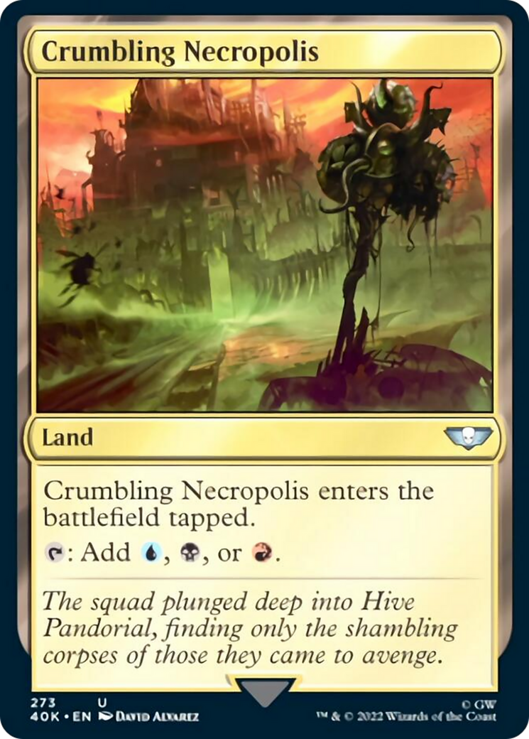 Crumbling Necropolis [Warhammer 40,000] | Jomio and Rueliete's Cards and Comics