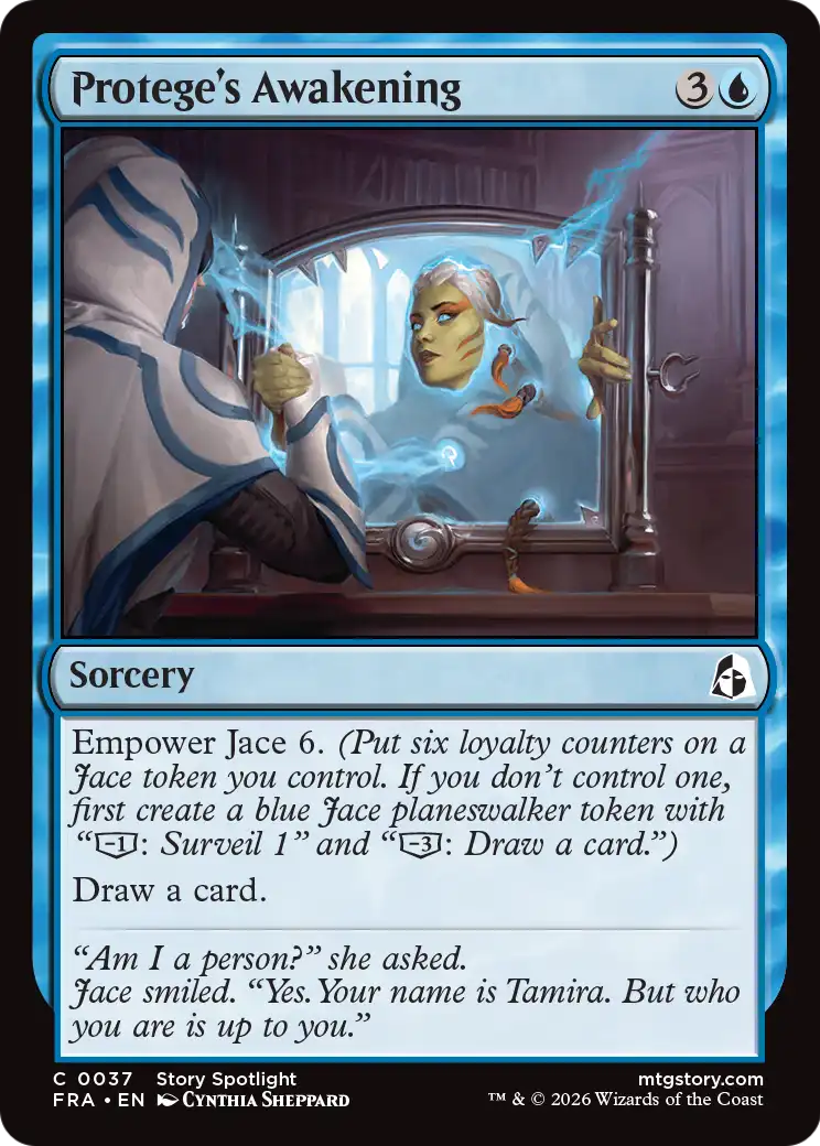 Protege's Awakening [Reality Fracture] | Jomio and Rueliete's Cards and Comics