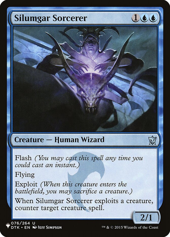 Silumgar Sorcerer [The List] | Jomio and Rueliete's Cards and Comics