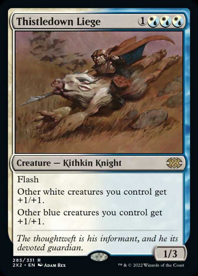 Thistledown Liege [Double Masters 2022] | Jomio and Rueliete's Cards and Comics