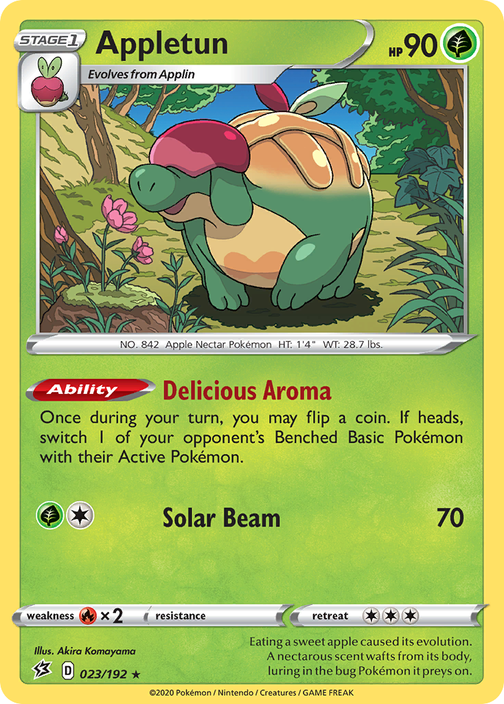 Appletun (023/192) [Sword & Shield: Rebel Clash] | Jomio and Rueliete's Cards and Comics