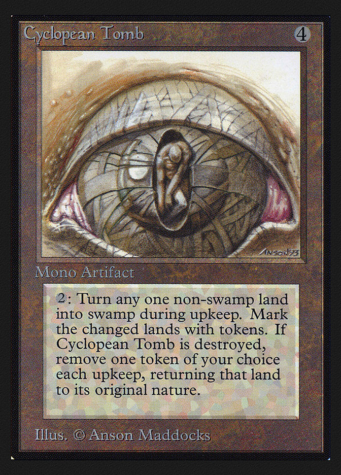 Cyclopean Tomb [International Collectors' Edition] | Jomio and Rueliete's Cards and Comics