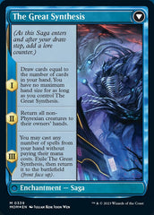 Jin-Gitaxias // The Great Synthesis (Borderless Alternate Art) [March of the Machine] | Jomio and Rueliete's Cards and Comics