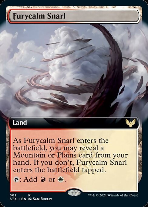Furycalm Snarl (Extended Art) [Strixhaven: School of Mages] | Jomio and Rueliete's Cards and Comics