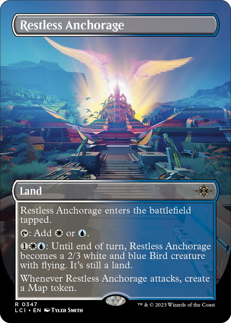 Restless Anchorage (Borderless) [The Lost Caverns of Ixalan] | Jomio and Rueliete's Cards and Comics