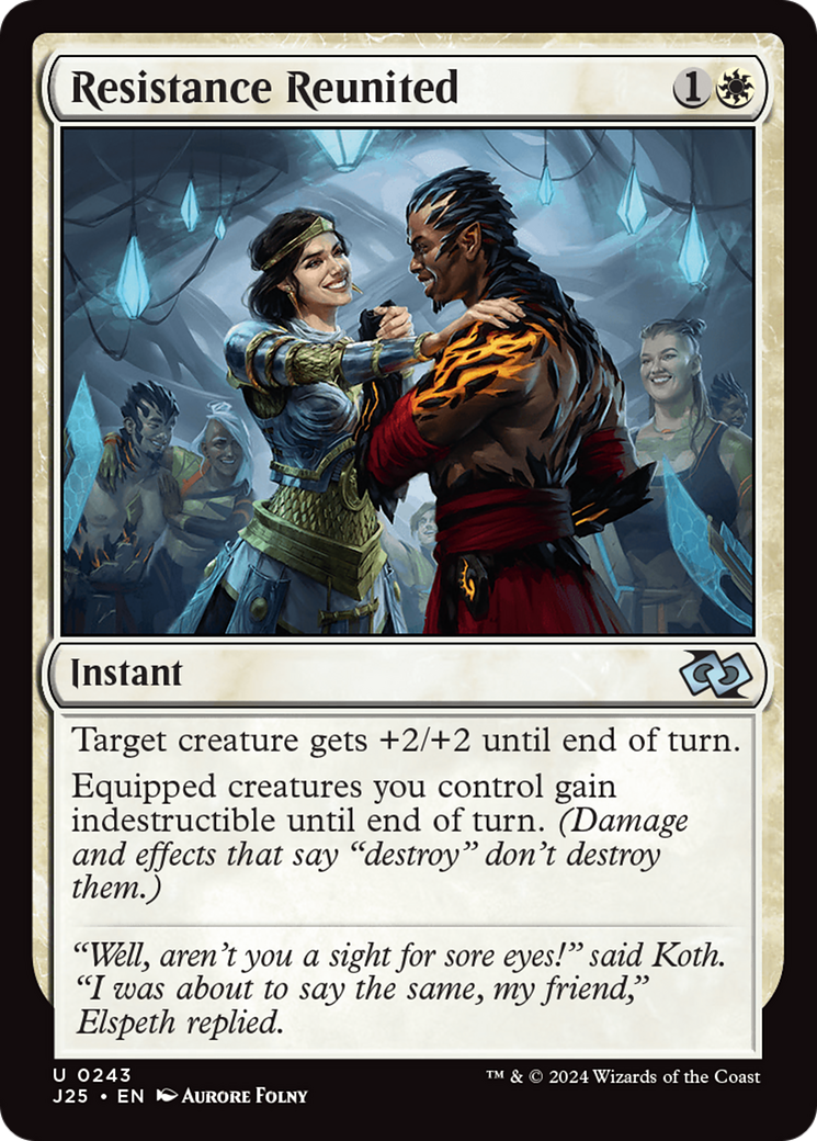 Resistance Reunited [Foundations Jumpstart] | Jomio and Rueliete's Cards and Comics