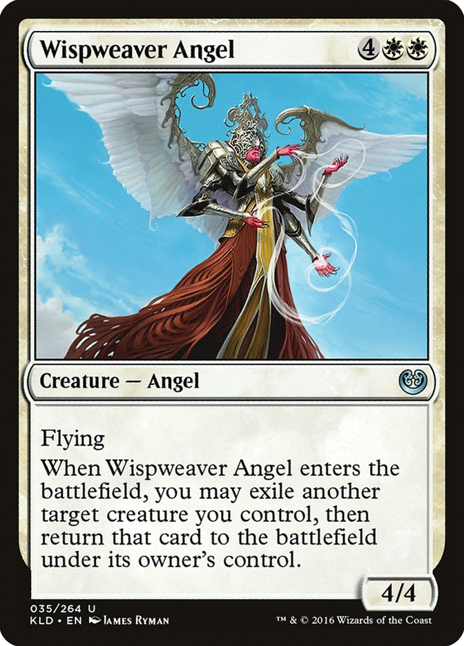 Wispweaver Angel [Kaladesh] | Jomio and Rueliete's Cards and Comics