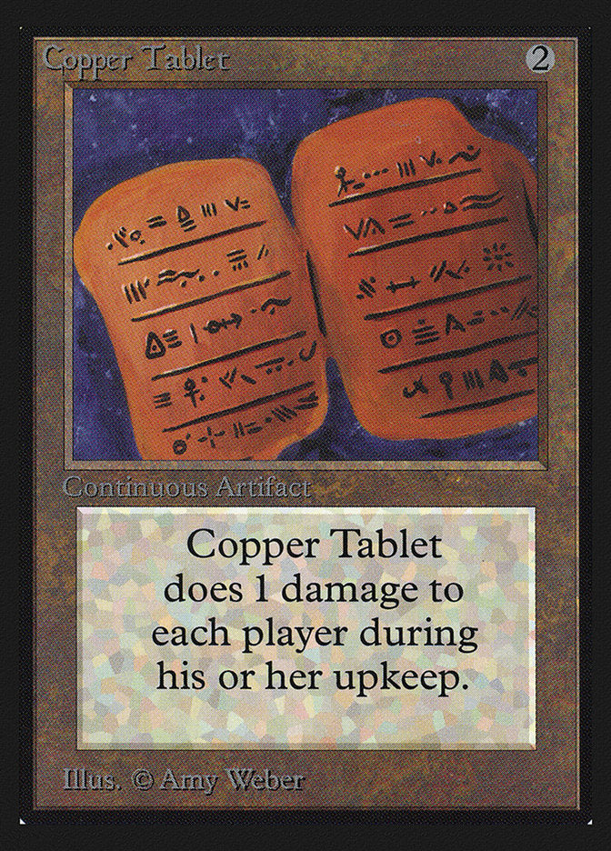 Copper Tablet [Collectors' Edition] | Jomio and Rueliete's Cards and Comics
