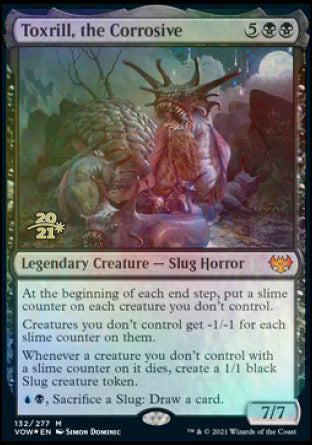 Toxrill, the Corrosive [Innistrad: Crimson Vow Prerelease Promos] | Jomio and Rueliete's Cards and Comics