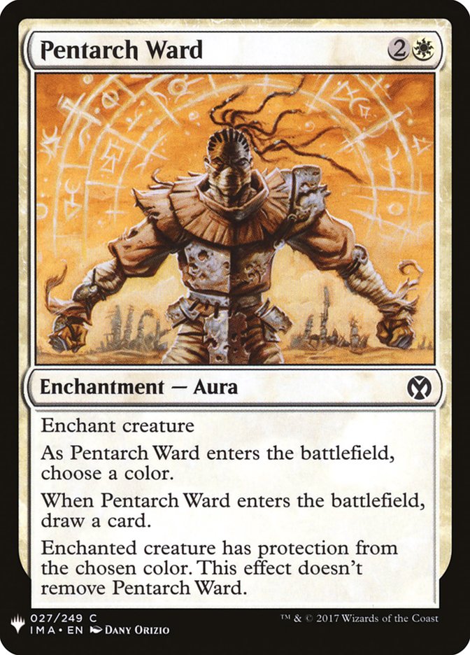 Pentarch Ward [Mystery Booster] | Jomio and Rueliete's Cards and Comics