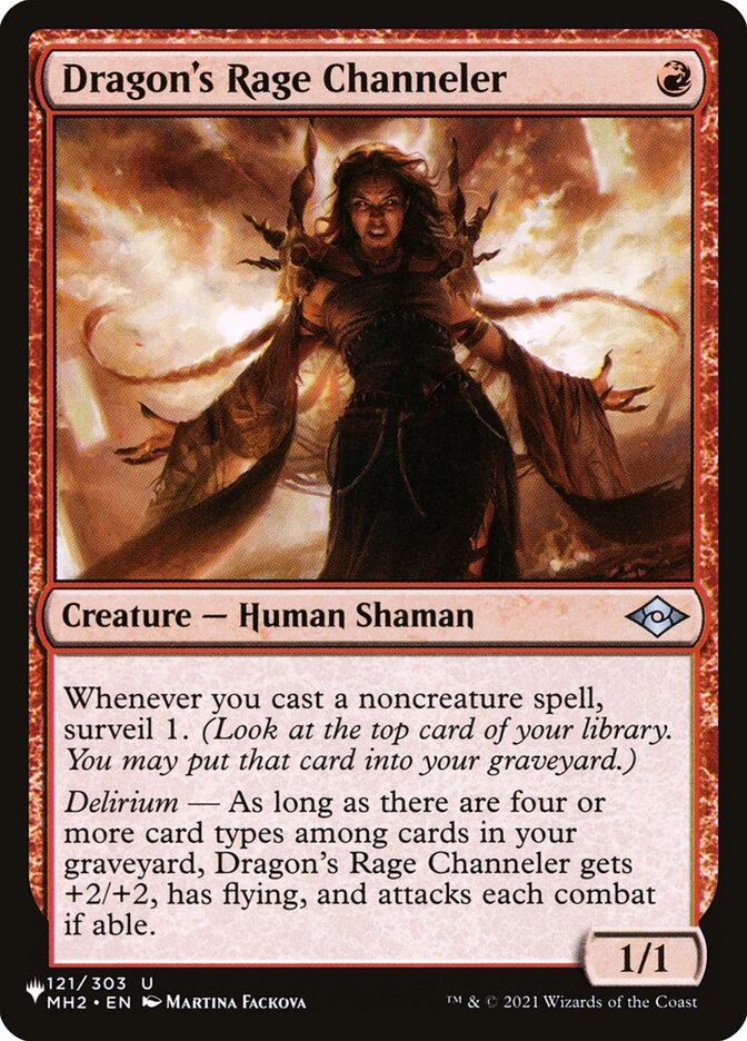 Dragon's Rage Channeler [The List] | Jomio and Rueliete's Cards and Comics