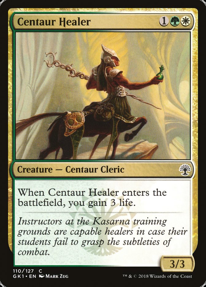 Centaur Healer [Guilds of Ravnica Guild Kit] | Jomio and Rueliete's Cards and Comics
