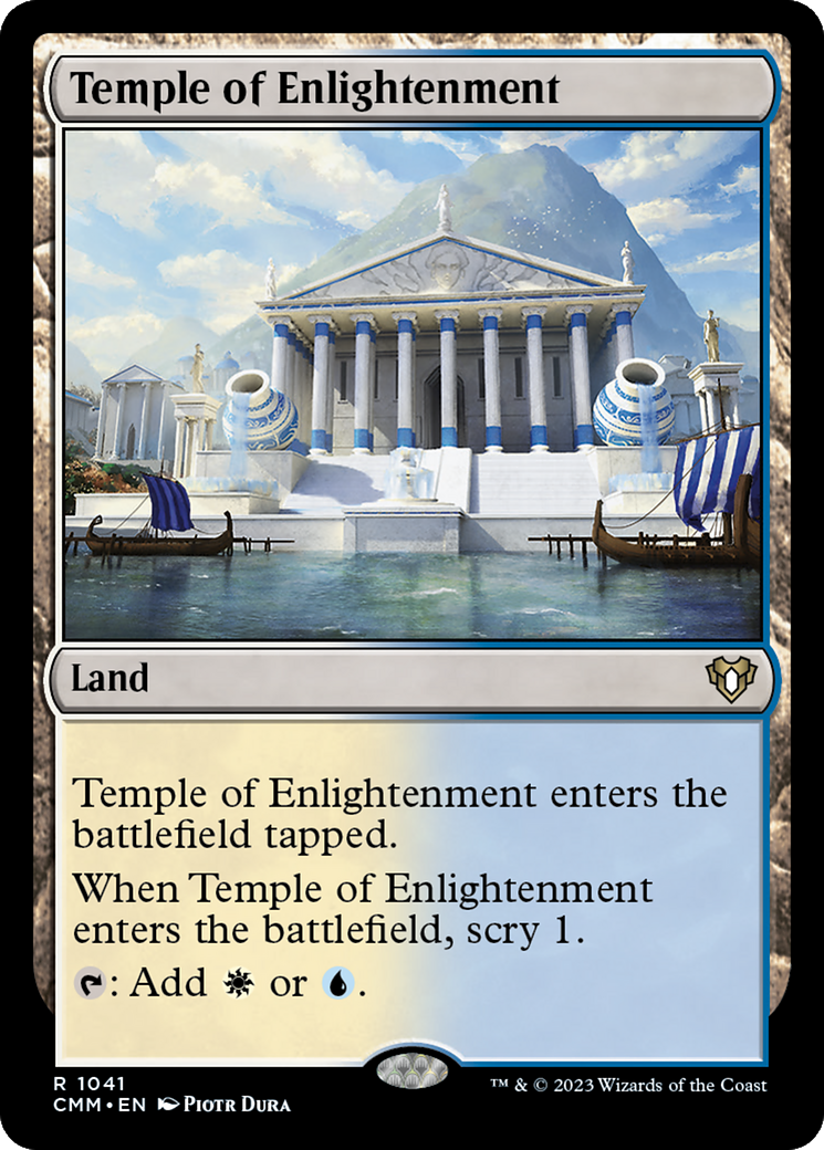 Temple of Enlightenment [Commander Masters] | Jomio and Rueliete's Cards and Comics