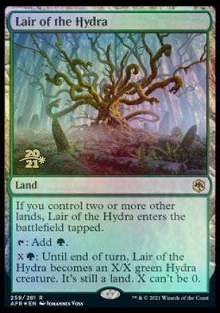 Lair of the Hydra [Dungeons & Dragons: Adventures in the Forgotten Realms Prerelease Promos] | Jomio and Rueliete's Cards and Comics