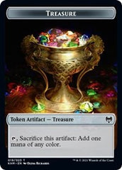 Treasure // Replicated Ring Double-Sided Token [Kaldheim Tokens] | Jomio and Rueliete's Cards and Comics