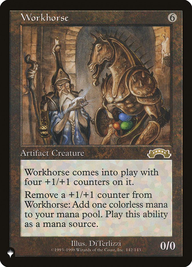 Workhorse [The List] | Jomio and Rueliete's Cards and Comics