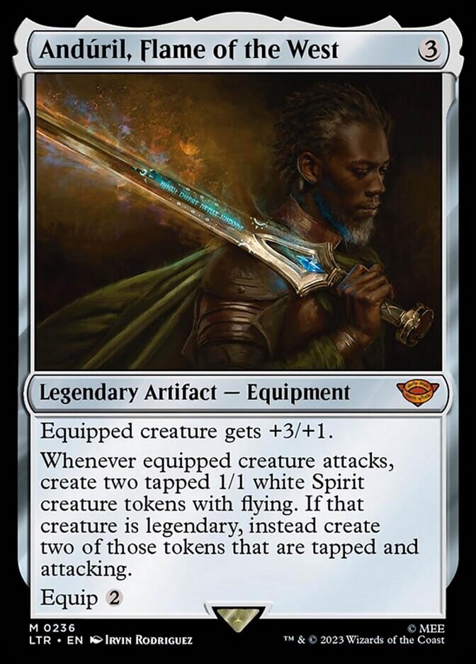 Anduril, Flame of the West [The Lord of the Rings: Tales of Middle-Earth] | Jomio and Rueliete's Cards and Comics