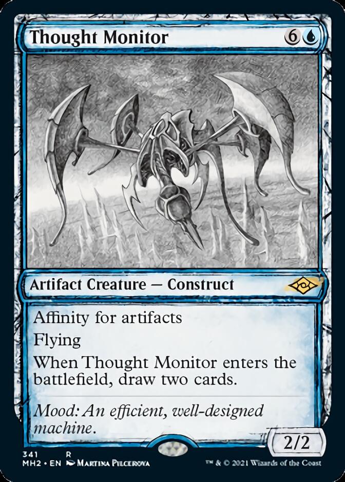 Thought Monitor (Sketch) [Modern Horizons 2] | Jomio and Rueliete's Cards and Comics