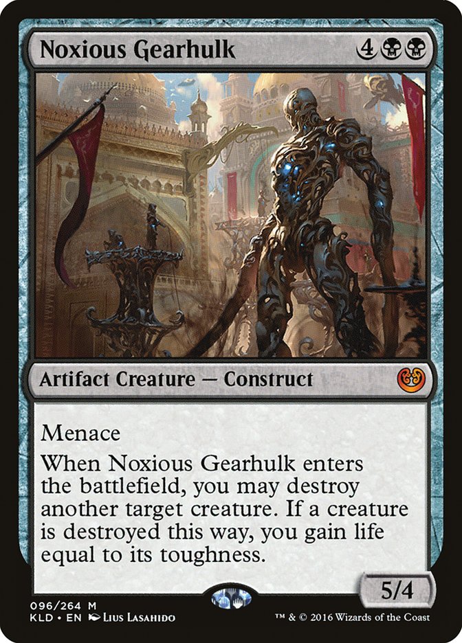 Noxious Gearhulk [Kaladesh] | Jomio and Rueliete's Cards and Comics