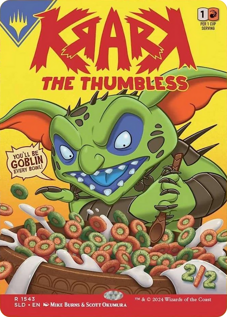 Krark, the Thumbless (Rainbow Foil) [Secret Lair Drop Series] | Jomio and Rueliete's Cards and Comics