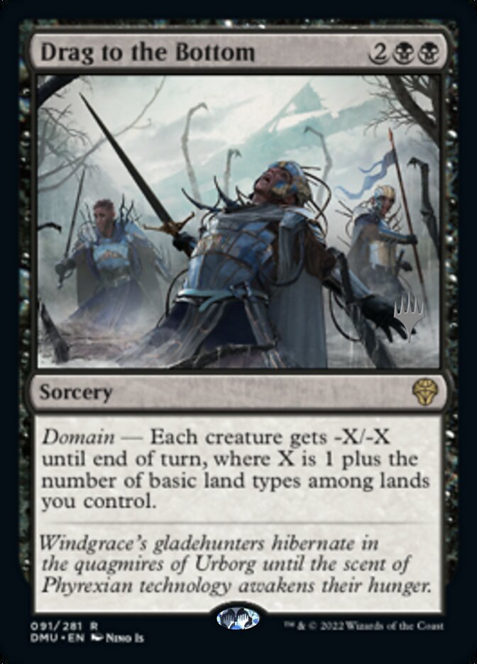 Drag to the Bottom (Promo Pack) [Dominaria United Promos] | Jomio and Rueliete's Cards and Comics