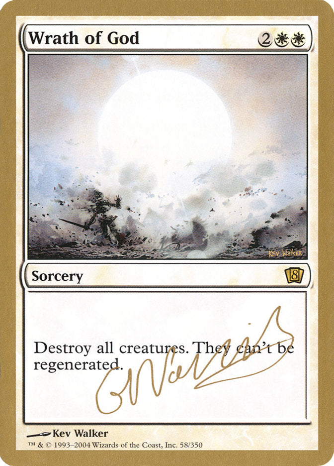 Wrath of God (Gabriel Nassif) [World Championship Decks 2004] | Jomio and Rueliete's Cards and Comics