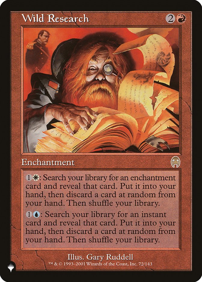 Wild Research [The List] | Jomio and Rueliete's Cards and Comics