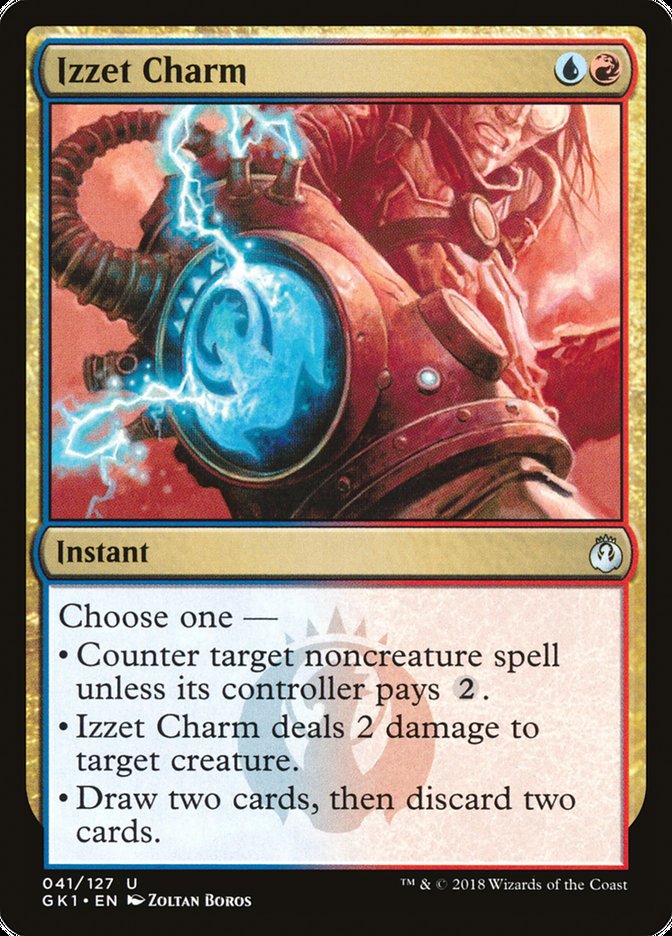 Izzet Charm [Guilds of Ravnica Guild Kit] | Jomio and Rueliete's Cards and Comics