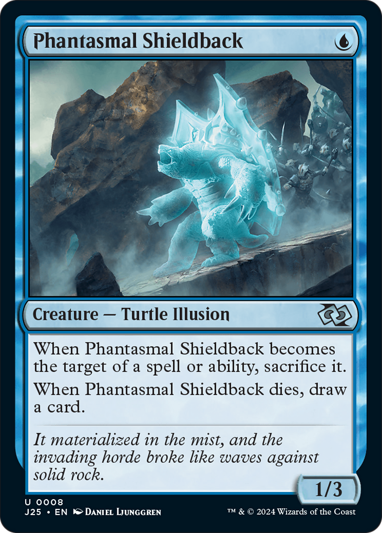 Phantasmal Shieldback [Foundations Jumpstart] | Jomio and Rueliete's Cards and Comics