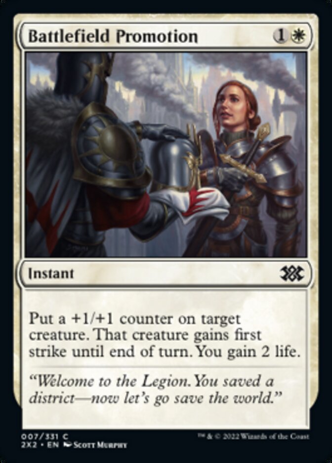 Battlefield Promotion [Double Masters 2022] | Jomio and Rueliete's Cards and Comics