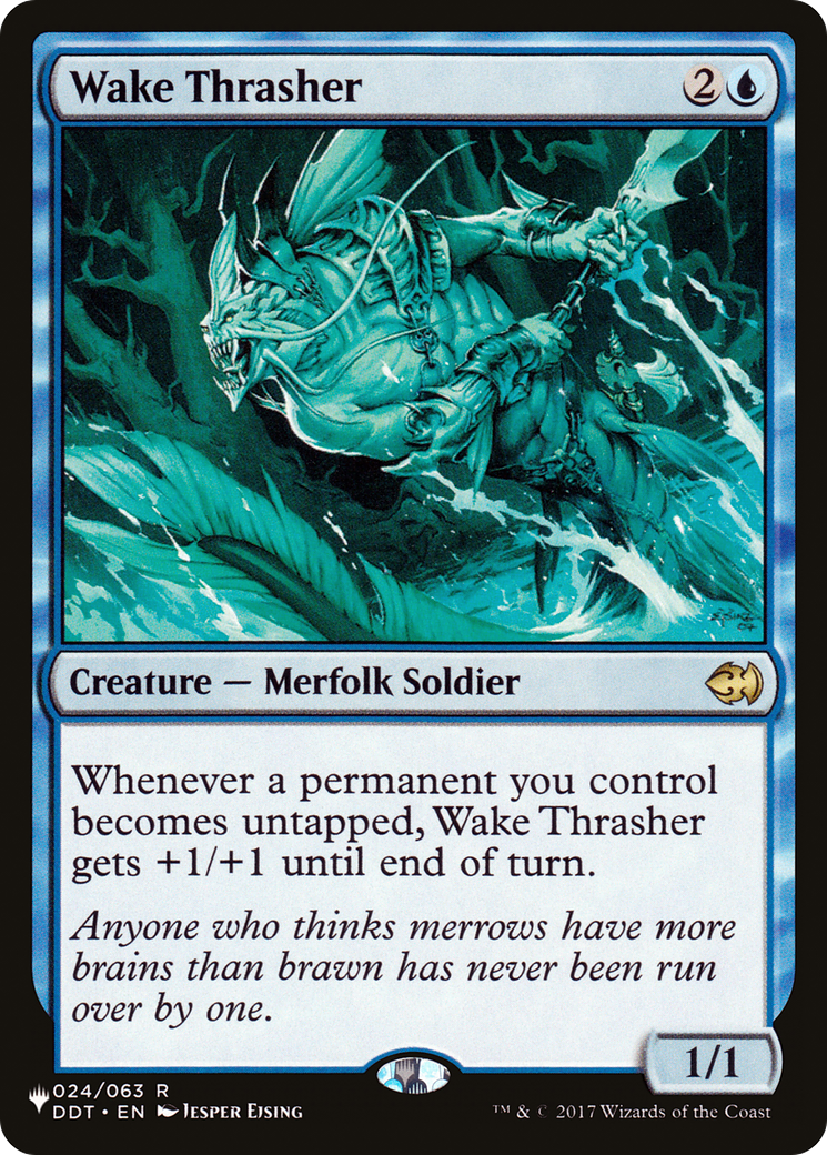 Wake Thrasher [The List] | Jomio and Rueliete's Cards and Comics
