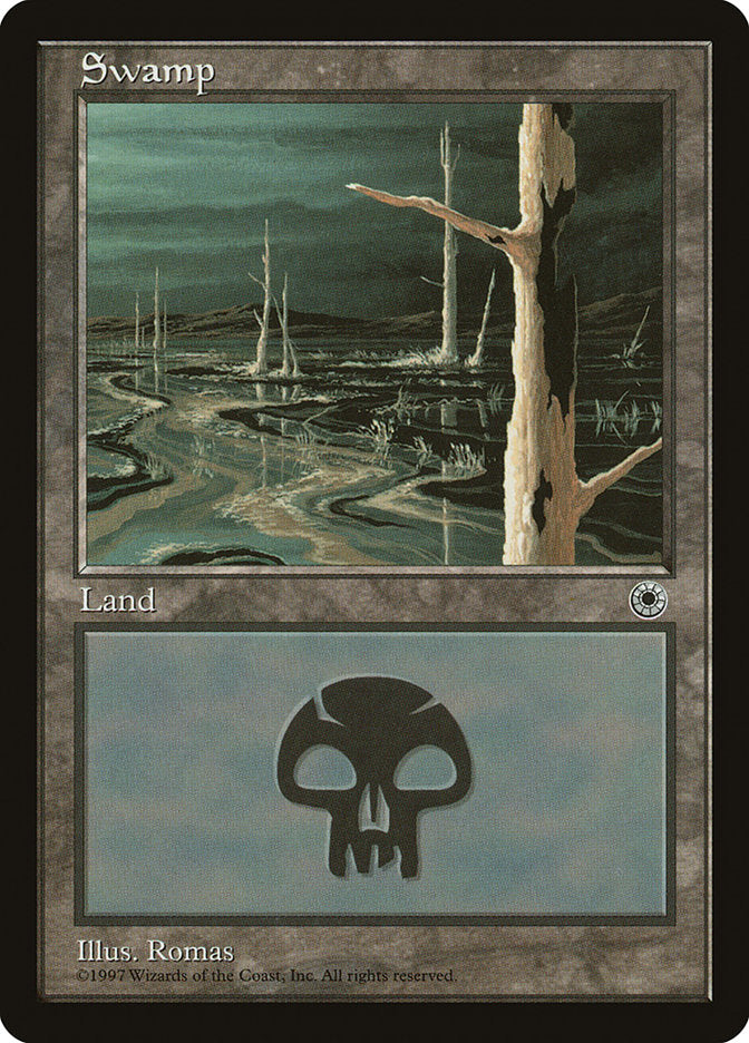 Swamp (White Trees) [Portal] | Jomio and Rueliete's Cards and Comics