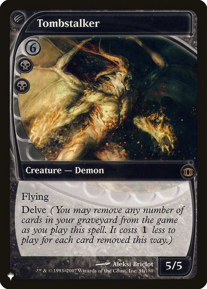 Tombstalker [The List] | Jomio and Rueliete's Cards and Comics