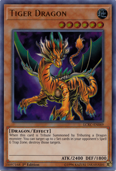 Tiger Dragon [LCKC-EN069] Ultra Rare | Jomio and Rueliete's Cards and Comics